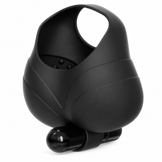 Hodenring Penisring Vibrator Massagegerät Masturbator mit Kraftvolle Vibration