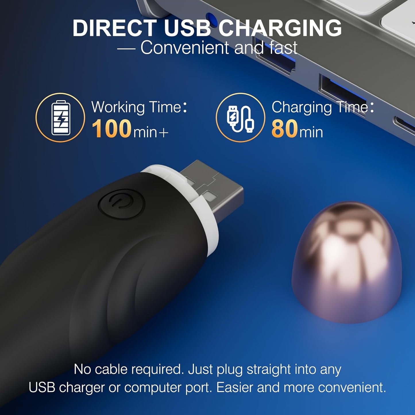Penis Trainer Plug Vibrator Sonden Harnröhrenstimulator mit 10 Vibrationsmodi