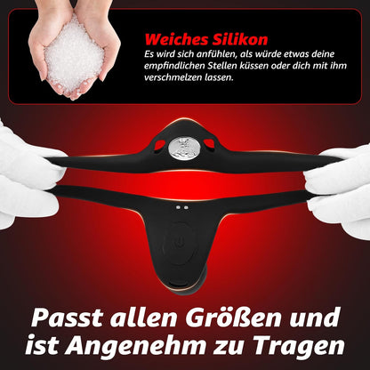 4 IN 1 Tragbarer Analvibrator Penisring Hodenvibration mit Stoßfunktion & 9 Kraftvolle Modi