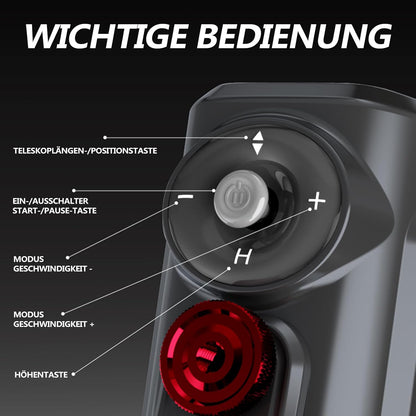 Elektrisch Taschenmuschi Masturbator Penis Massage Sex Machine mit 10 Schubmodi