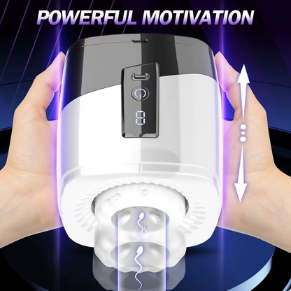 Automatischer Masturbator Penistrainer Stroker Blowjob mit 7 Stöße und Saugen