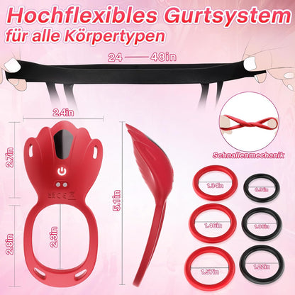 KI-Dialog Vibratorensets Butterfly Klitoris Vibrator mit 9 Vibrations