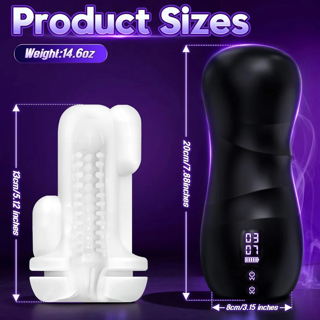 Automatischer Masturbator Blowjob Maschine Penis Stroker mit 100 Play Styples