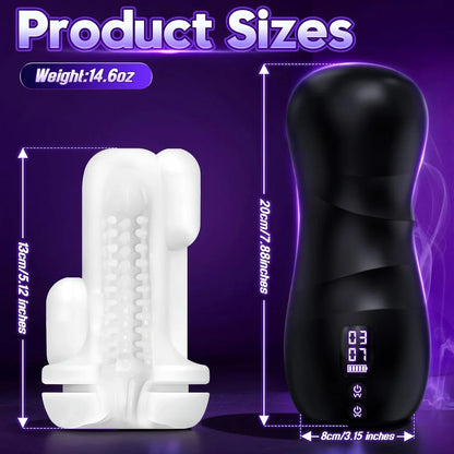 Automatischer Masturbator Blowjob Maschine Penis Stroker mit 100 Play Styples