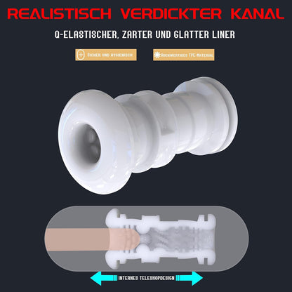Automatischer Masturbator Penistrainer Stroker Blowjob mit 9 Frequenzen