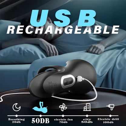 360° Hoden Vollabdeckungsstimulator Penistrainer Vibrator mit 9 Vibrations & Heizmodi
