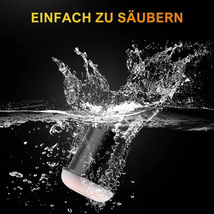 Elektrischer Masturbator Penis Trainer Stroker Blowjob mit 6 Rotations Massagefunktion