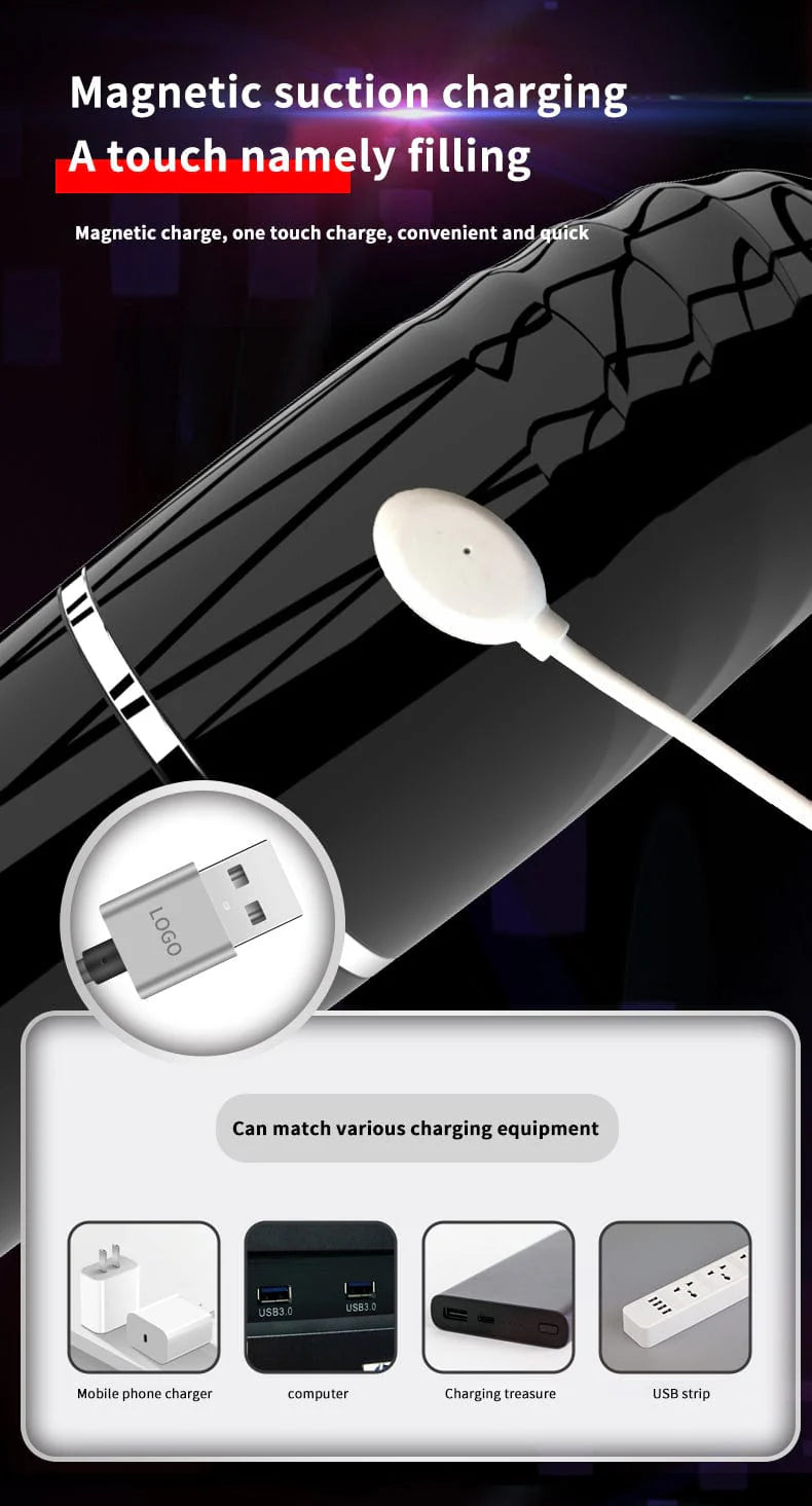 App Steuerung Elektrischer Masturbator Blowjob Simulator mit 6 Vibration & Saugen