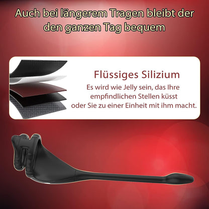 APP Steuerung Penisring Prostate Massager Anal Vibrator mit 10 Vibrationsmodi