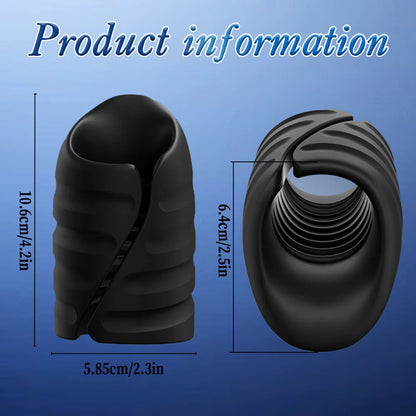 APP Steuerung Penis Vibrator Glans Trainer Masturbator Stroker mit 10 Vibrationen