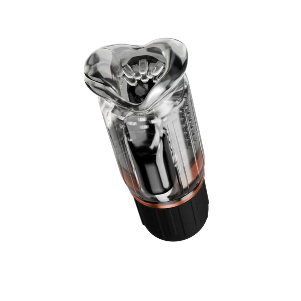 3 IN 1 Penistrainer Vibrator Masturbator mit 10 Vibrations & Leck & Heizmodi