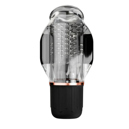 3 IN 1 Penistrainer Vibrator Masturbator mit 10 Vibrations & Leck & Heizmodi