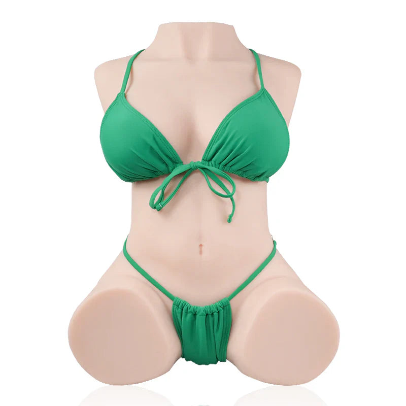 Realistischer Masturbator Torso Akisha-Cecelia Körper mit Vibrationsfunktion