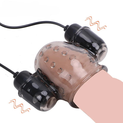 Eicheltrainer Penisvibrator Masturbator mit 10 Vibrationen und 20 Frequenzen